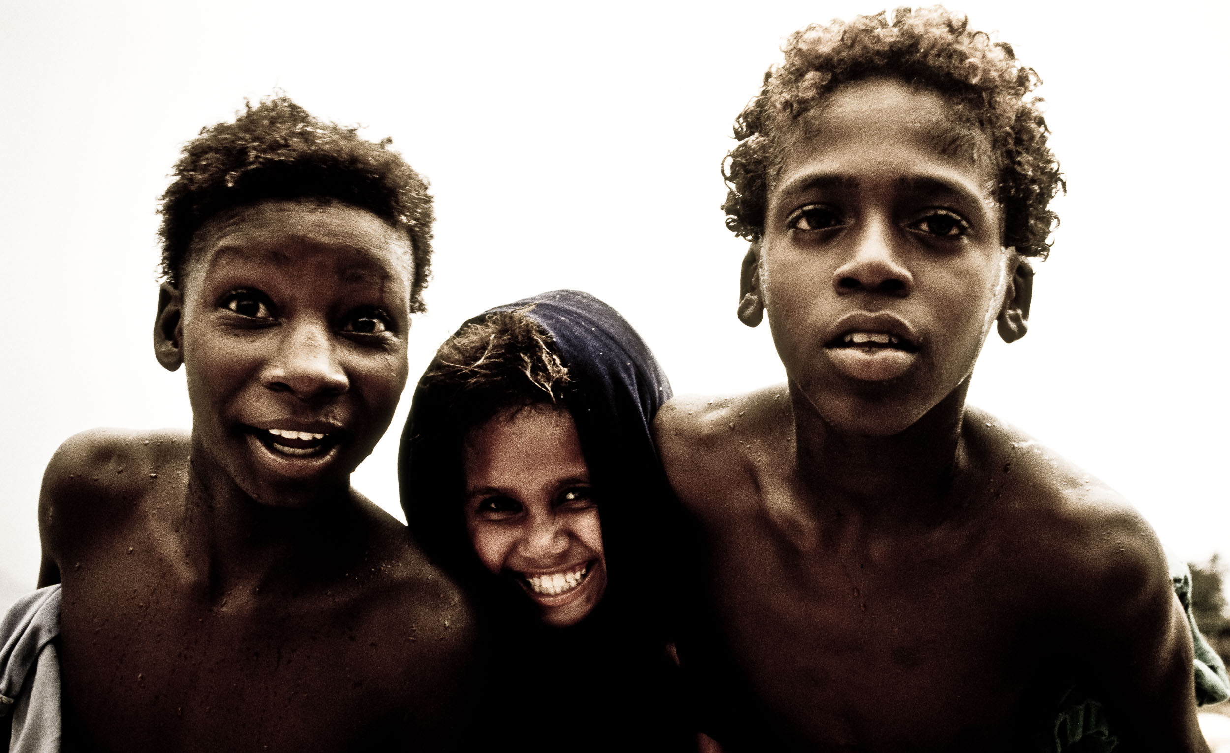 Friends from the favela, Rio, Brazil. From Jed Share