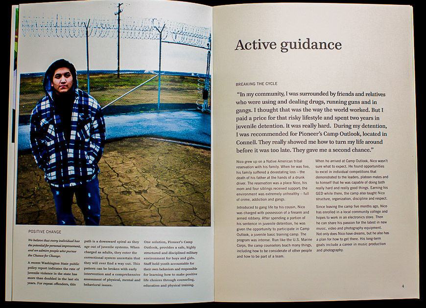 Positive Change for Young People : Helping Others : Seattle Photographer : Jed Share Images